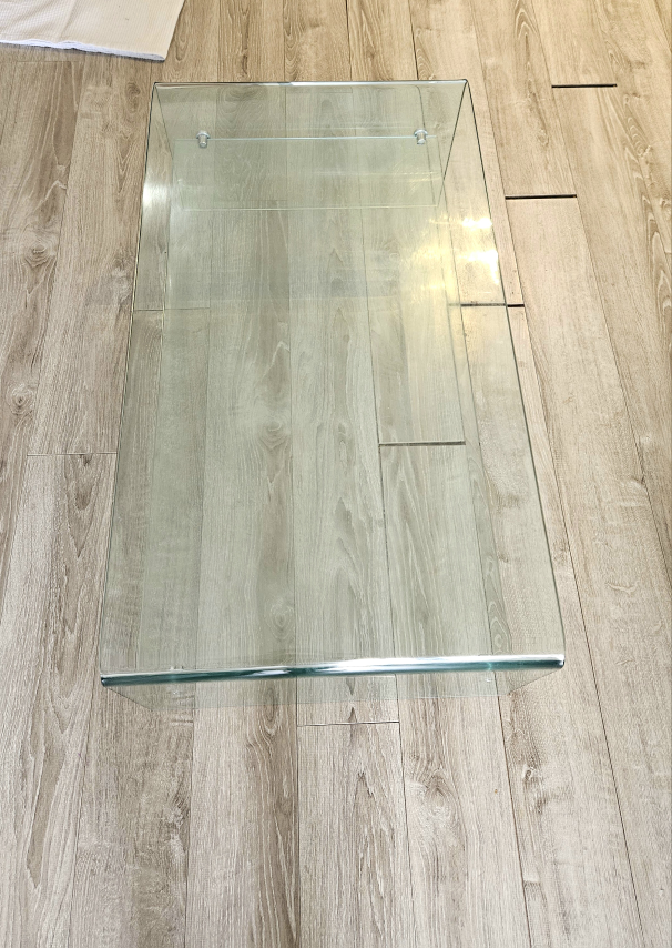 Wayfair Ivy Bronx Tempered Glass Coffee Table - photo 2