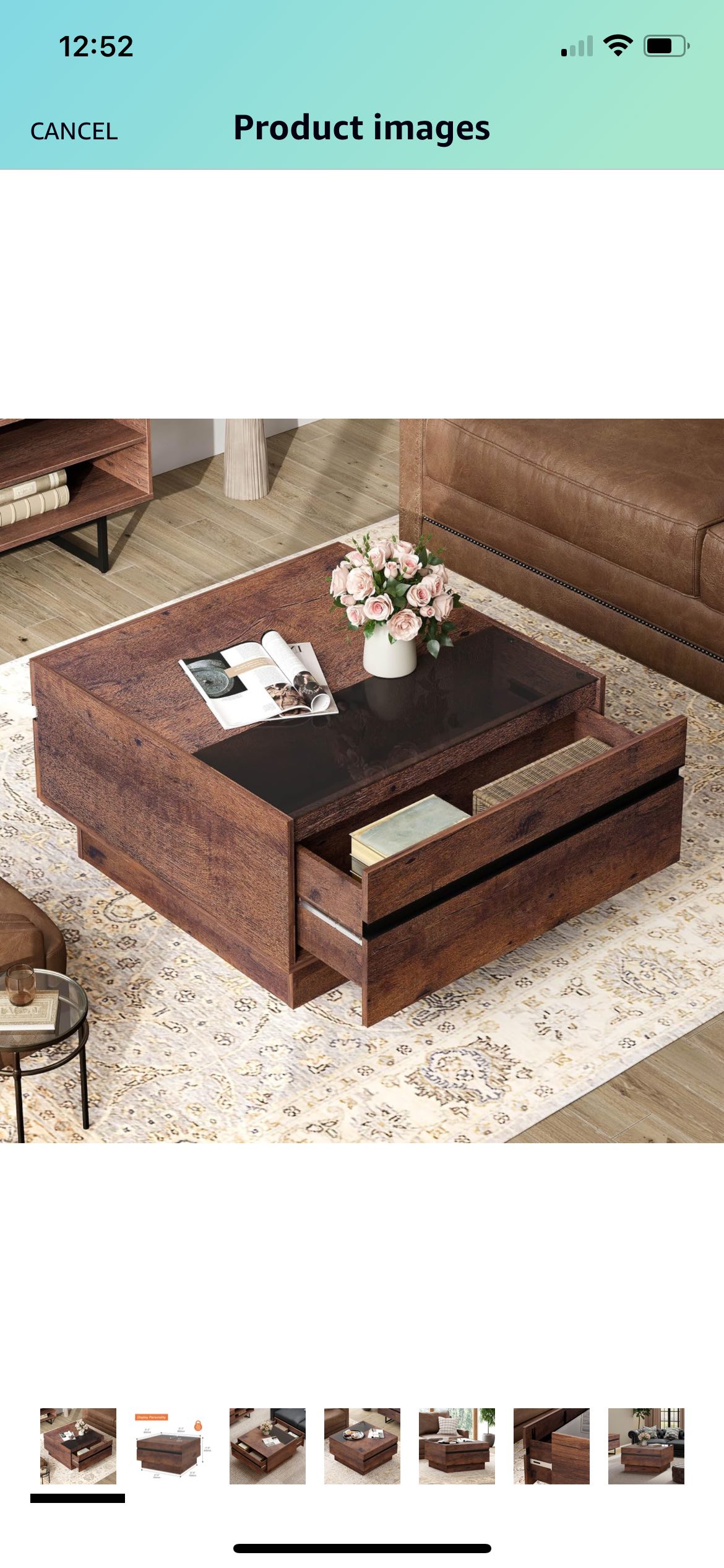 Coffee table brand New in box