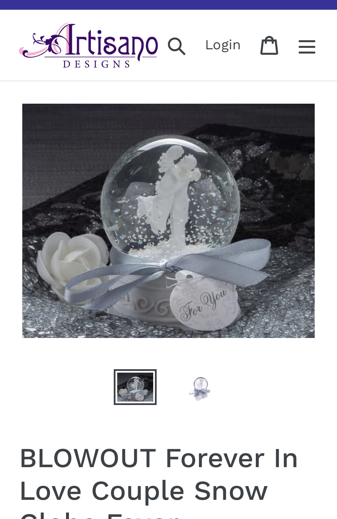 Cute Romantic Snowglobe 🩵 image indicator(8)