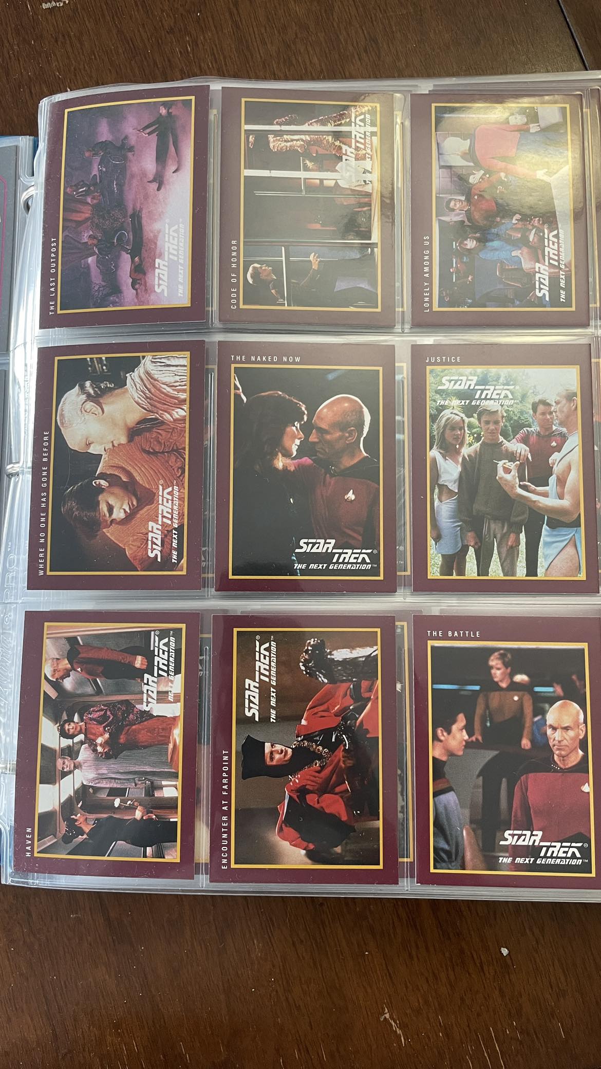 Star Trek NG (1st. Edition) Card set 1
