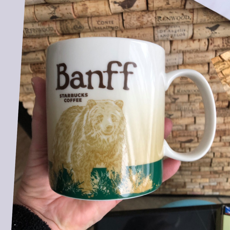 *RARE Starbucks Coffee Mug > Global City icon series Banff thumbnail