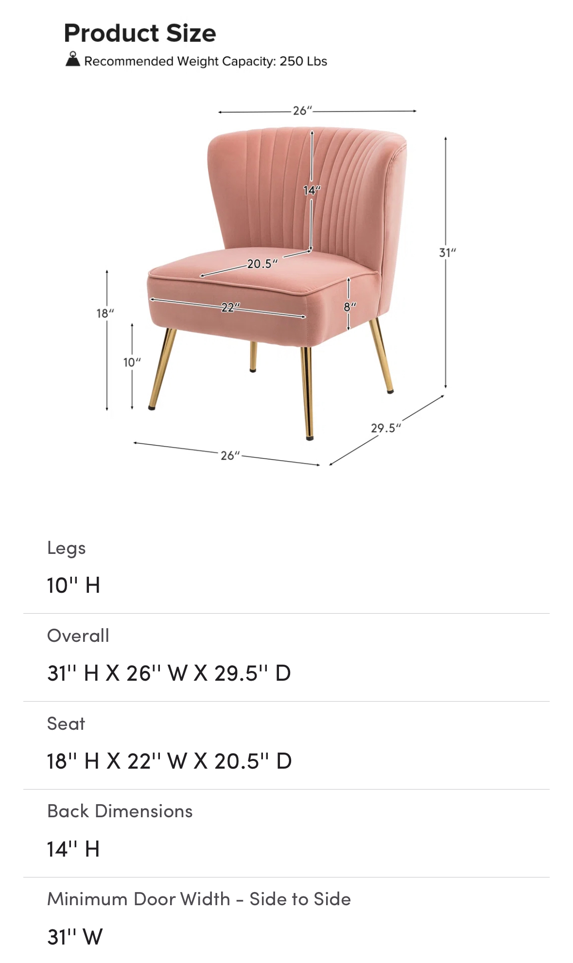 Velvet accent chair - photo 3