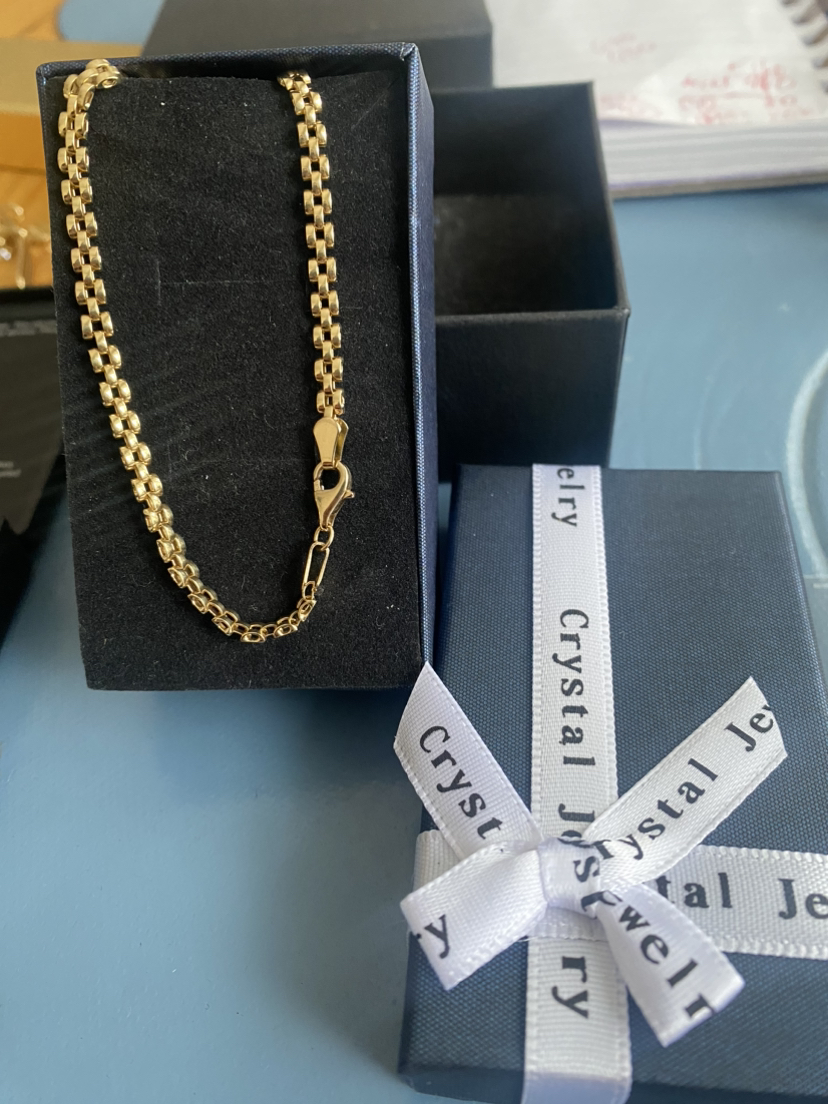 18k real gold bracelet thumbnail