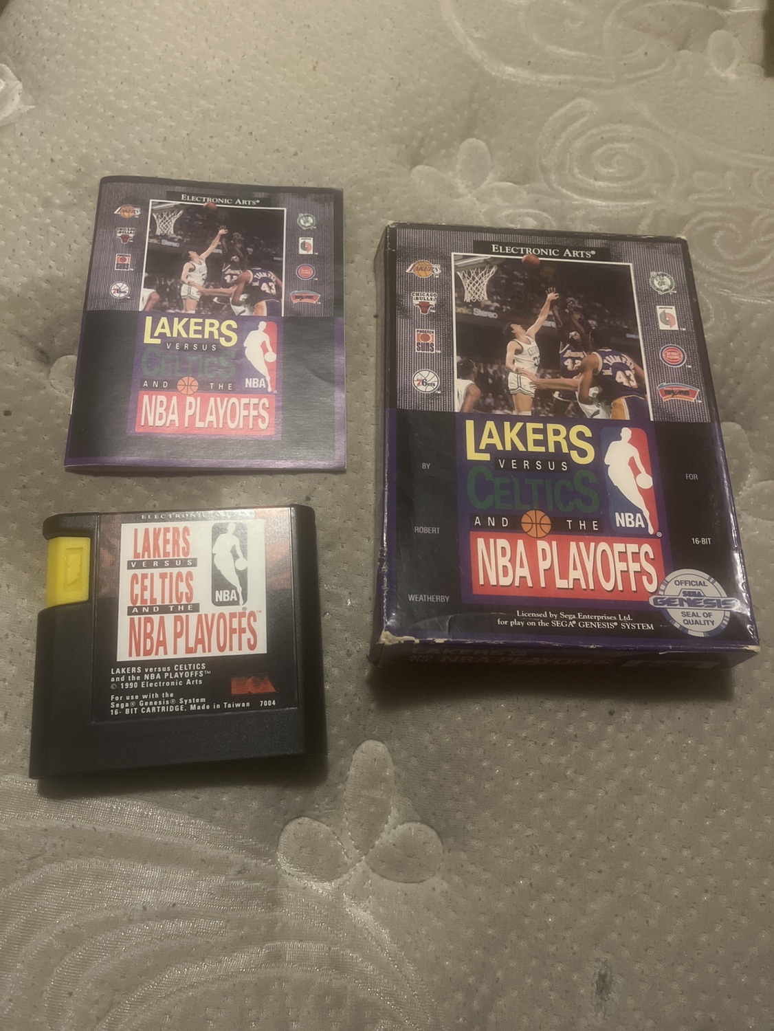 Lakers vs Celtics for the sega genesis thumbnail