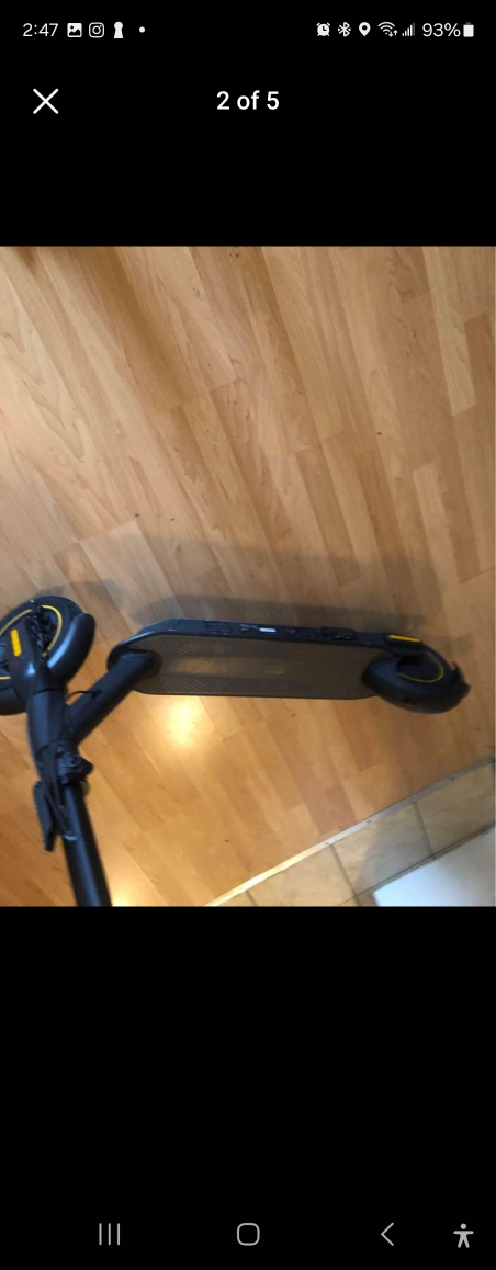 Ninbot g30 max escooter for sale - photo 4