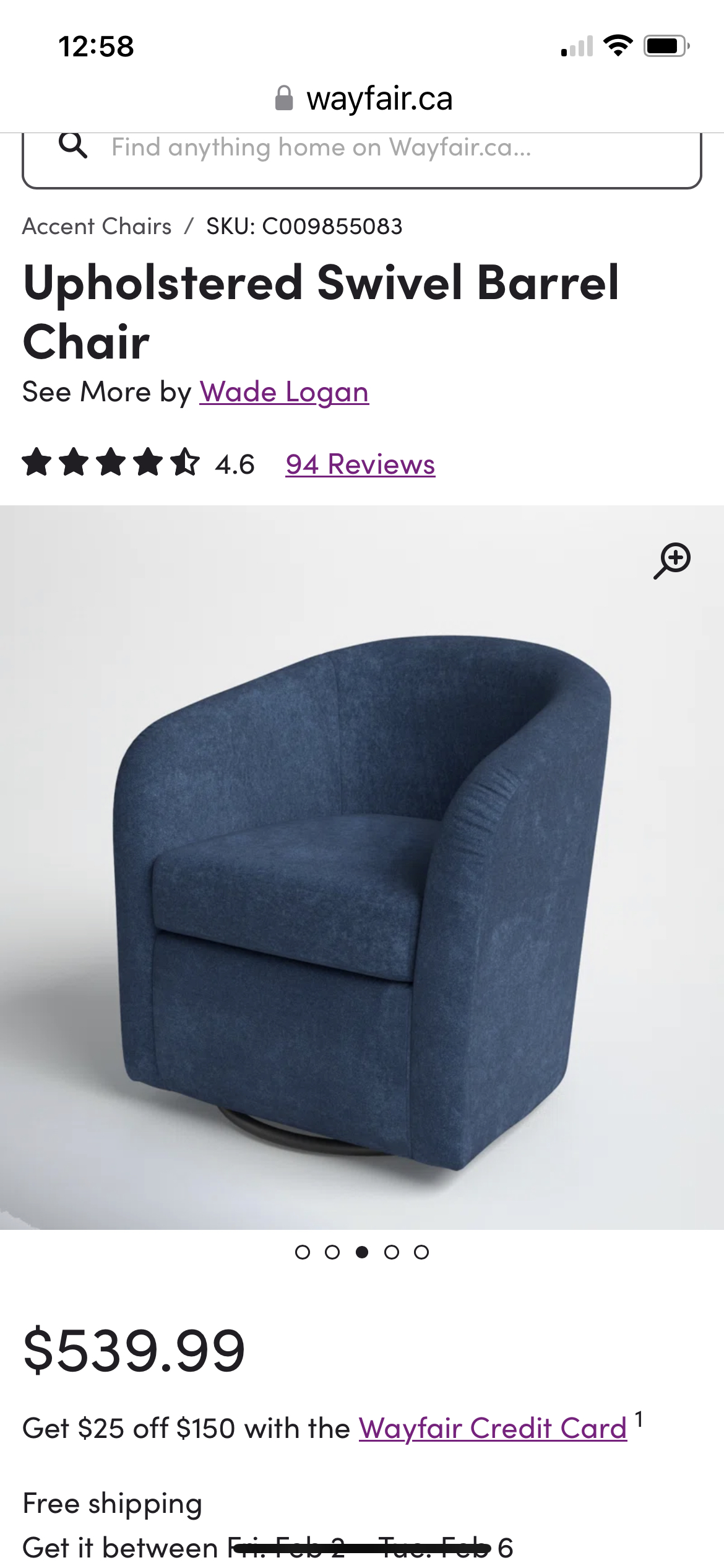 Brand new swivel chair image indicator(3)