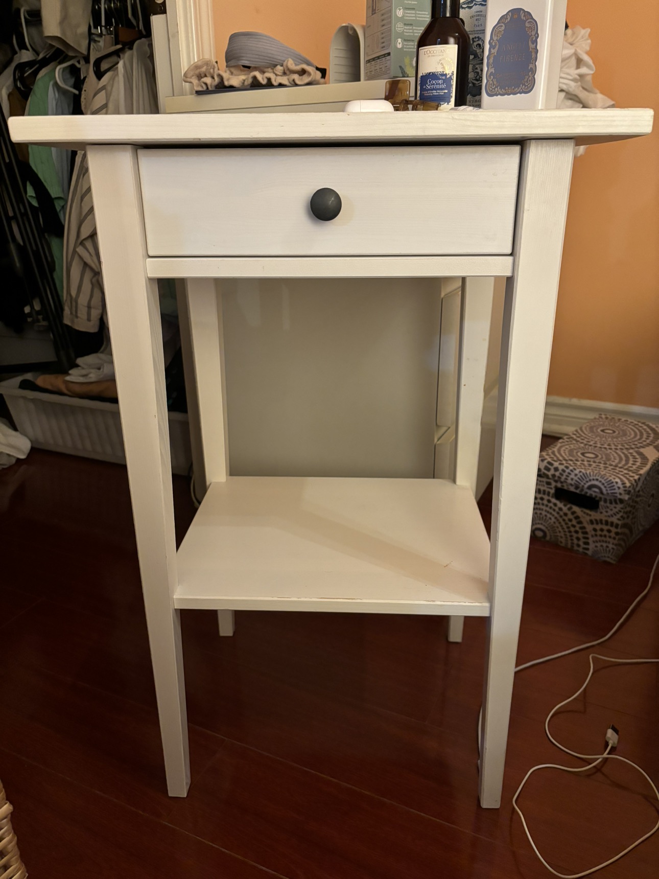 Ikea Hemnes nightstand table $40 thumbnail