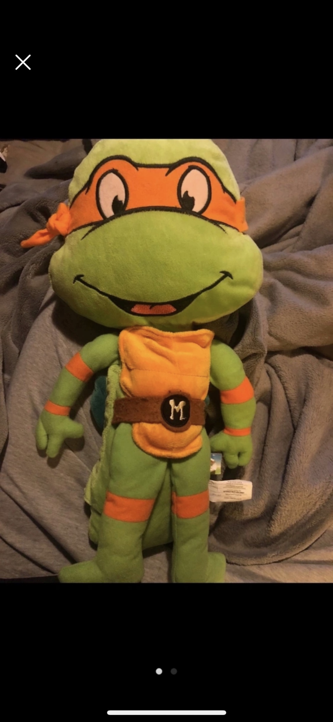 Teenage Mutant Ninja Turtles Seatbelt Cover Plushie #freecycle