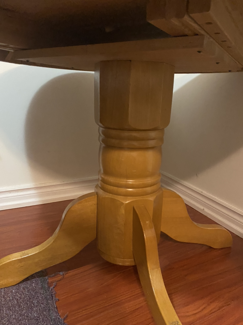 Extendable dining table 42”x42” - photo 3