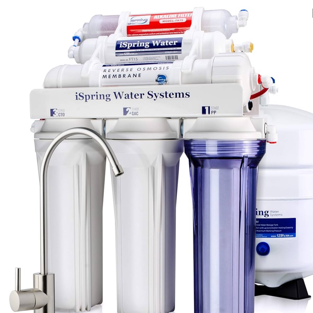 UNUSED and NEW Water Filter System Under Sink, iSpring RCC7AK thumbnail