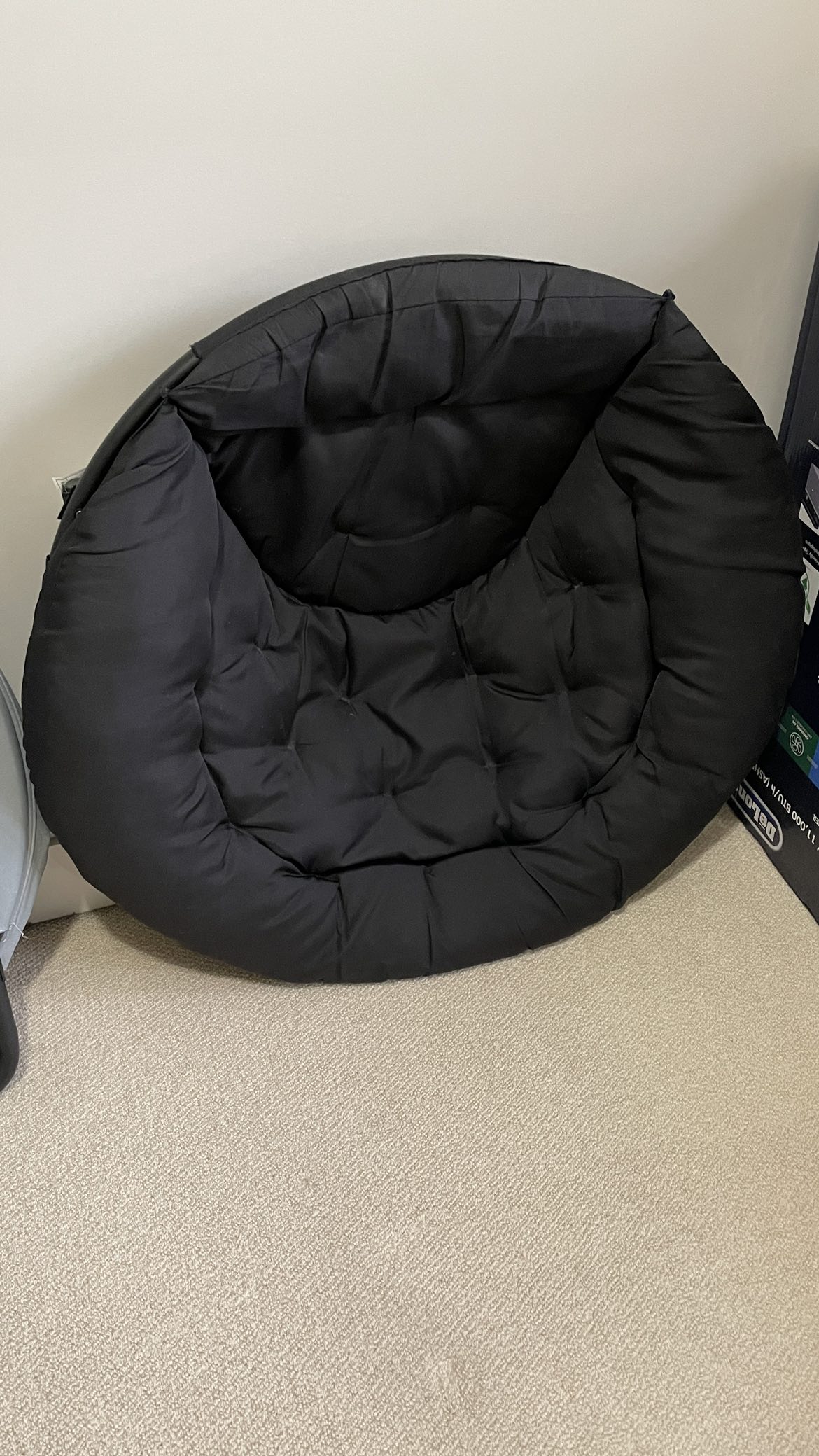 Foldable Cozy Chair (Black) image indicator(3)