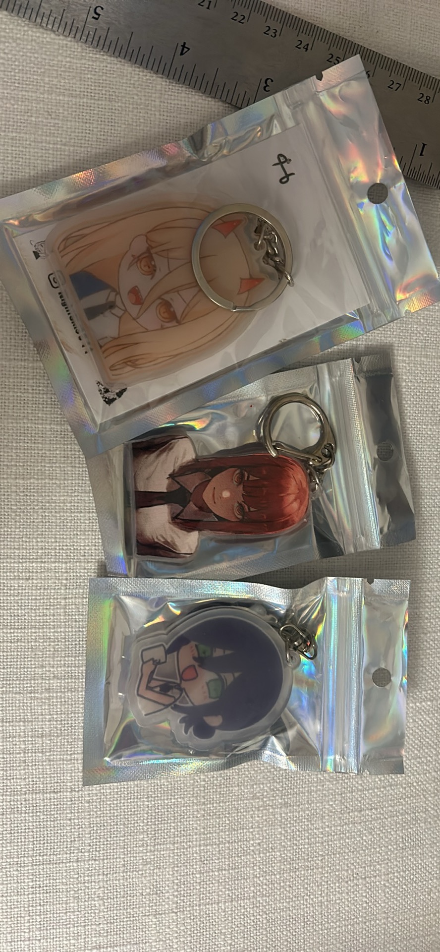 Chain saw man keychains thumbnail