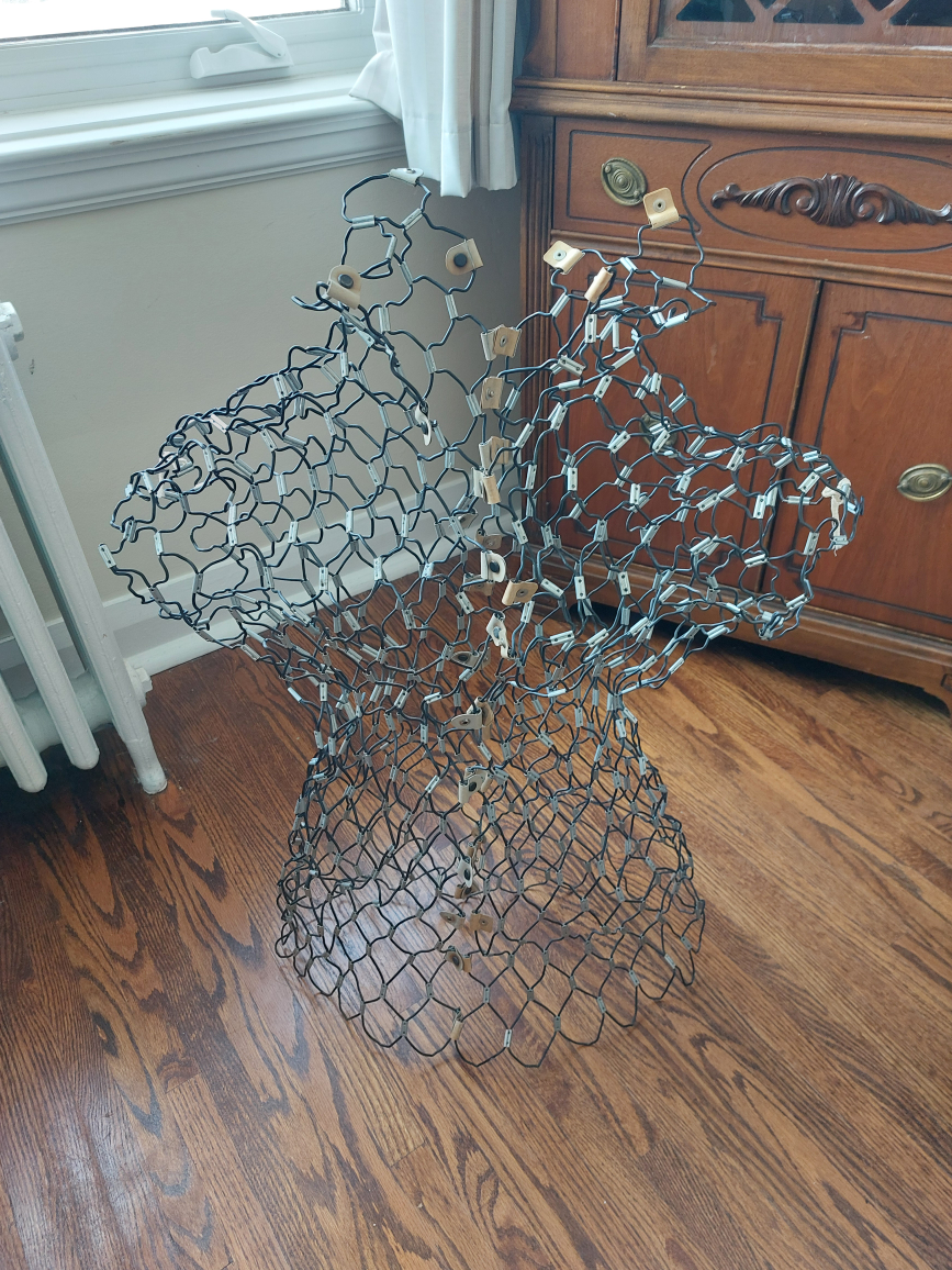 Antique Wire Dress Form thumbnail