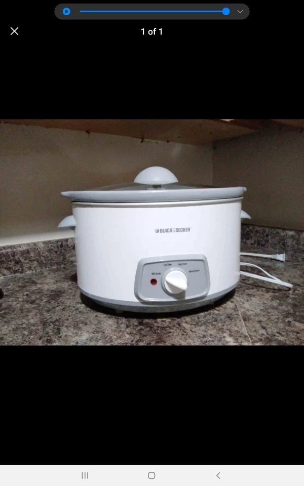 Slow cooker crock pot