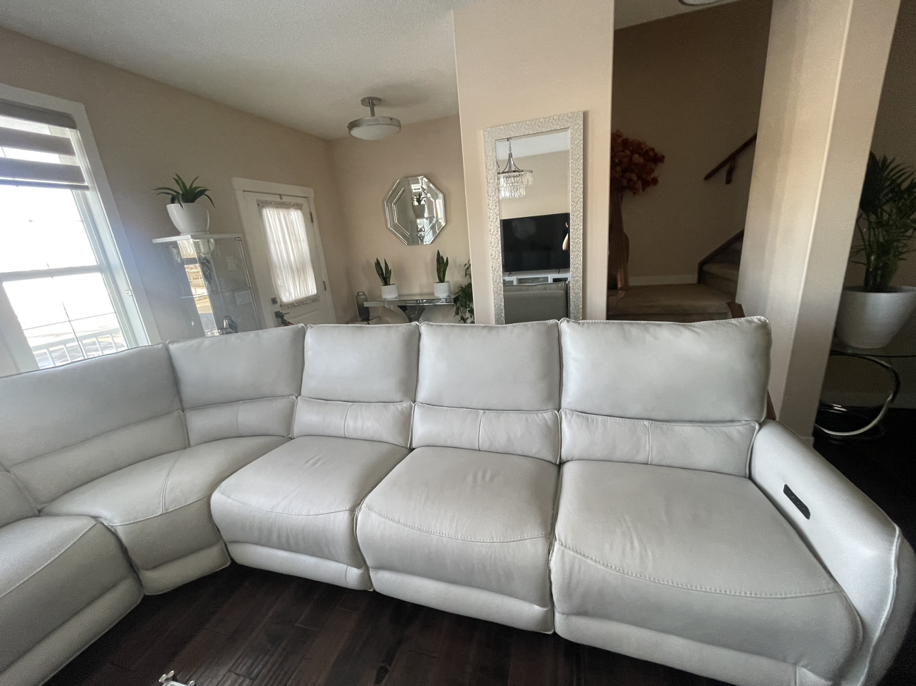 Leather sofa - photo 2