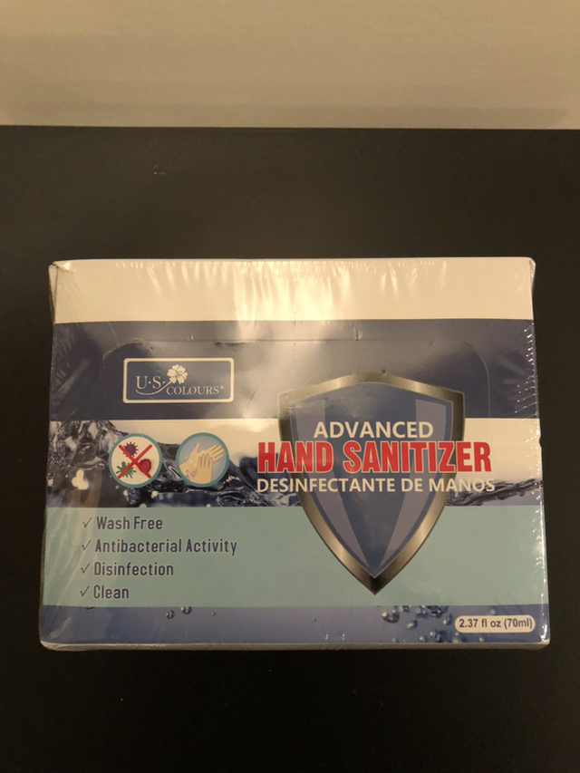 Full Box of Mini Hand Sanitizers thumbnail