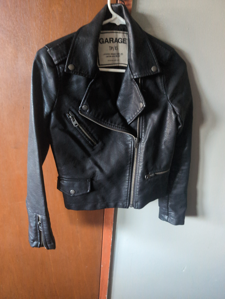 Garage brand faux leather jacket, size XS - photo 5