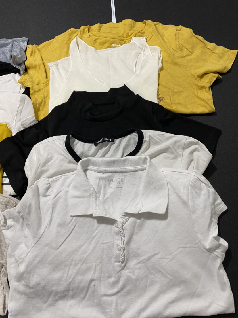 Lot of 10 summer tops / t-shirts . Size S - photo 3