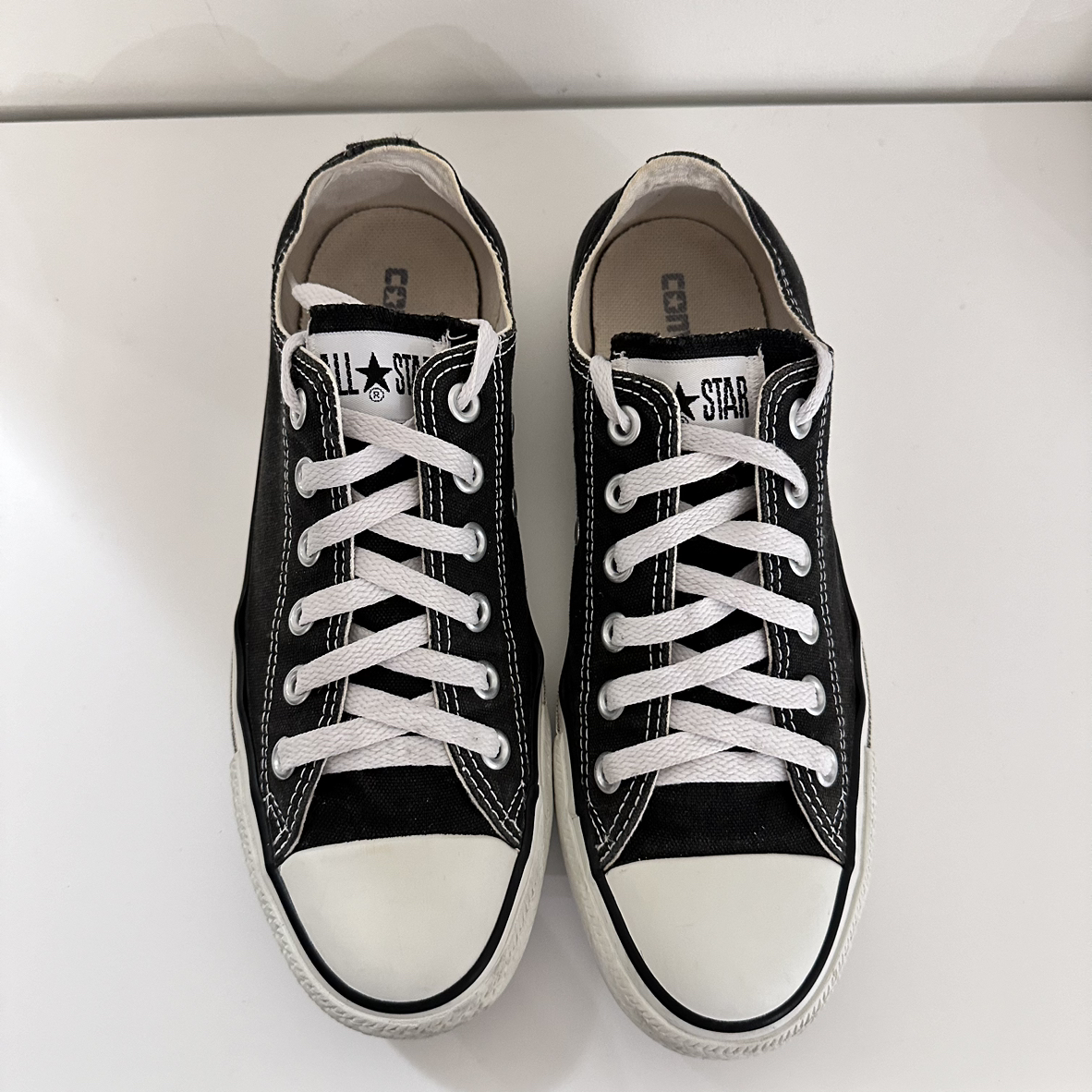 🇯🇵 Converse All Star Low Top Black Shoes thumbnail