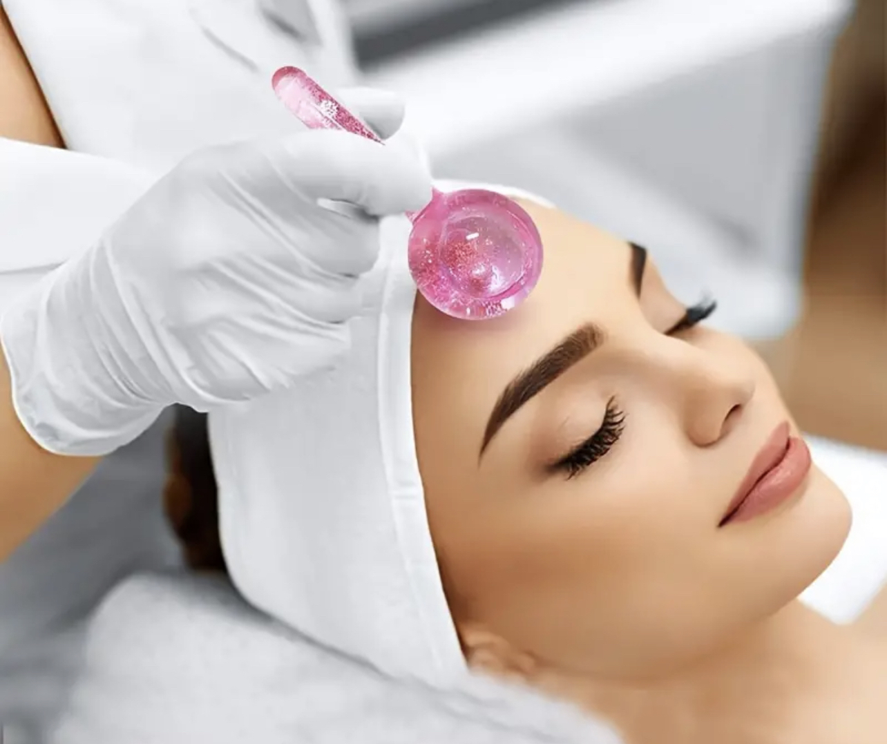 2 pcs Facial Ice Globes (skin tightening, shaping) image indicator(2)