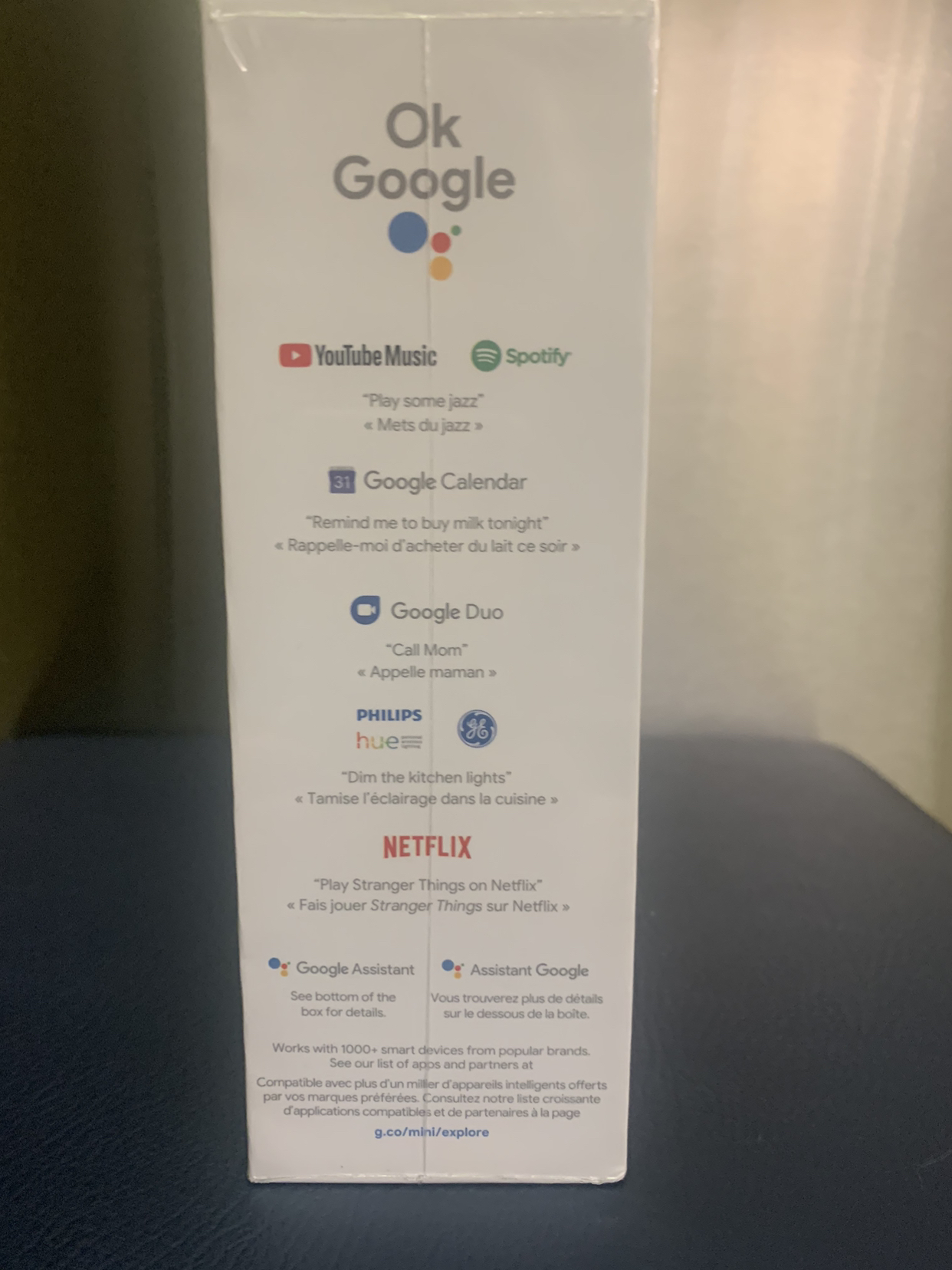 Google Nest Mini- Unopened Box - photo 4