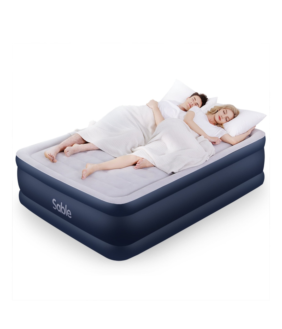 🥕 QUEEN SIZE Inflatable Mattress w Built in Electric Pump