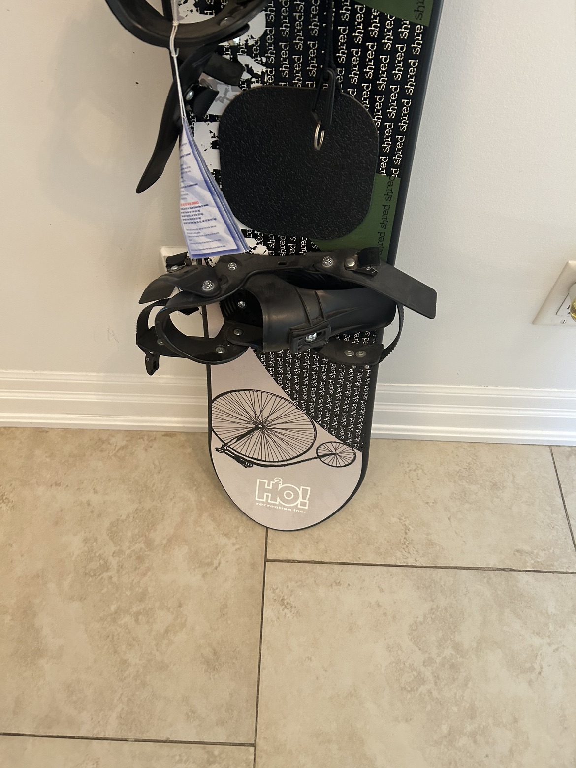 Snowboard with Bindings New with Tag Unused 50” image indicator(6)