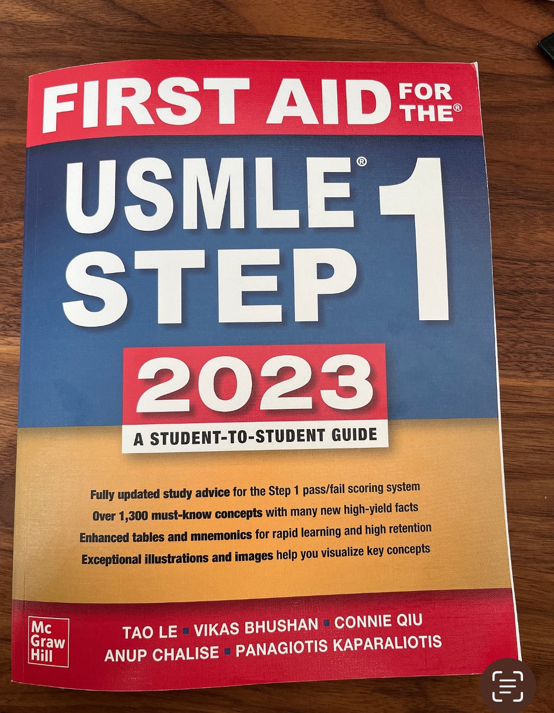 First aid USMLE step 1 book