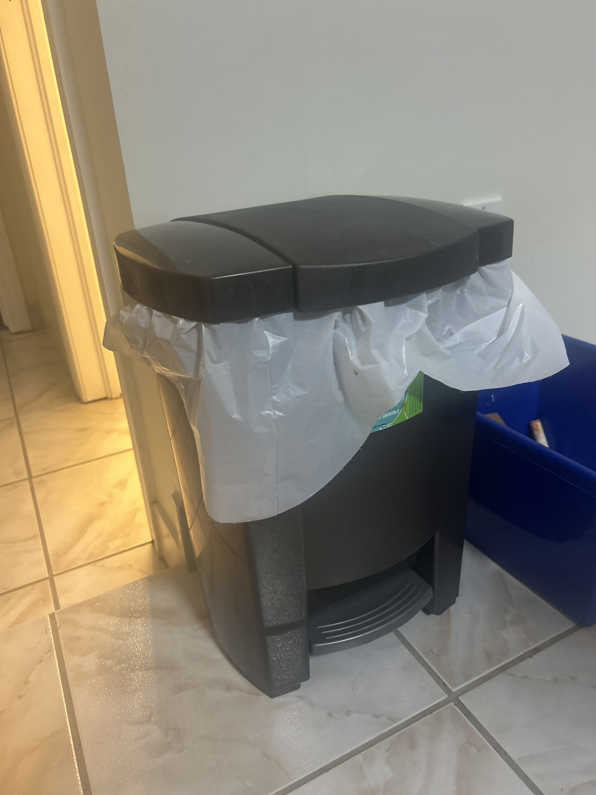 Step Garbage Can - Opens with Foot Pedal 🏈 thumbnail