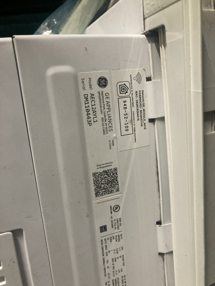 GE 12,000 BTU 115-Volt Smart Window Air Conditioner with Remote - photo 4