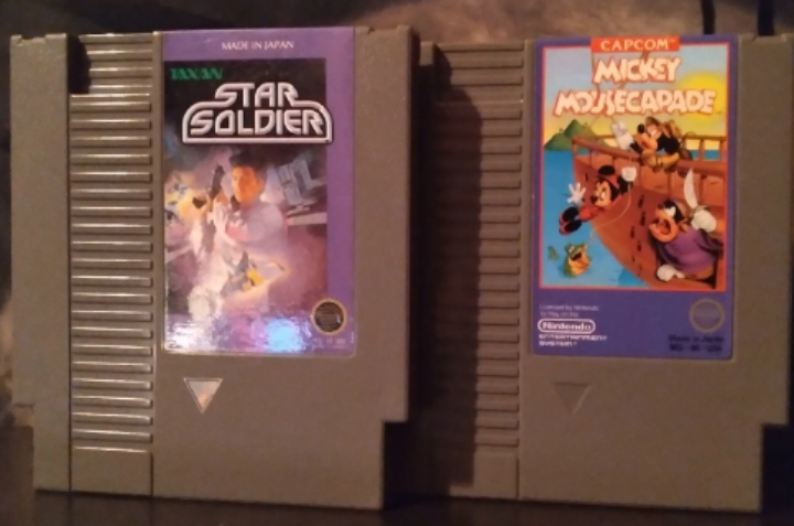 NINTENDO NES VIDEO GAME CARTRIDGES - LOT OF 2