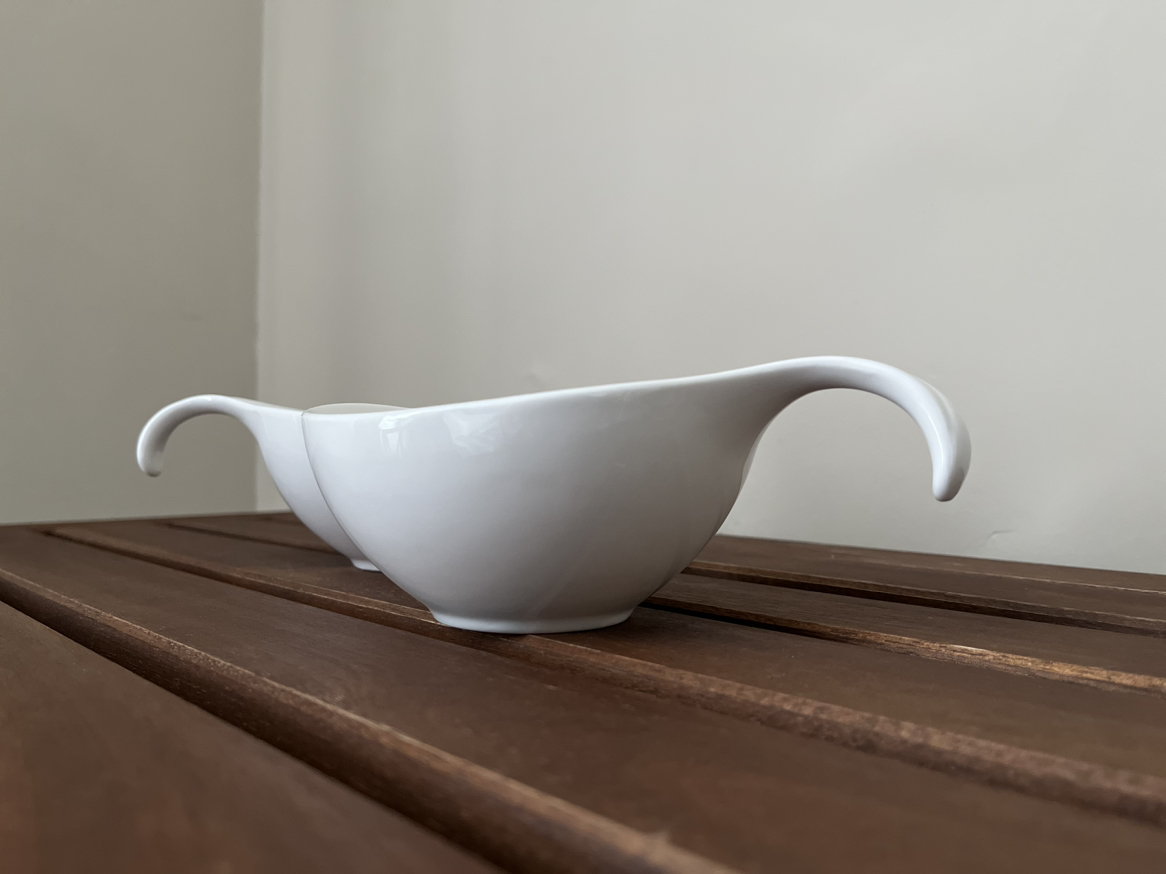Oslo porcelain gravy boat – set of 2 - photo 2