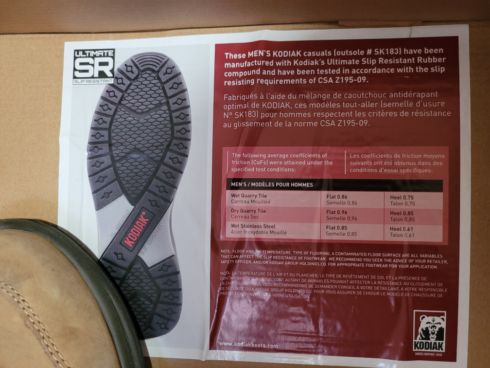 Kodiak Men's Steel Toe Safety Shoe - photo 4