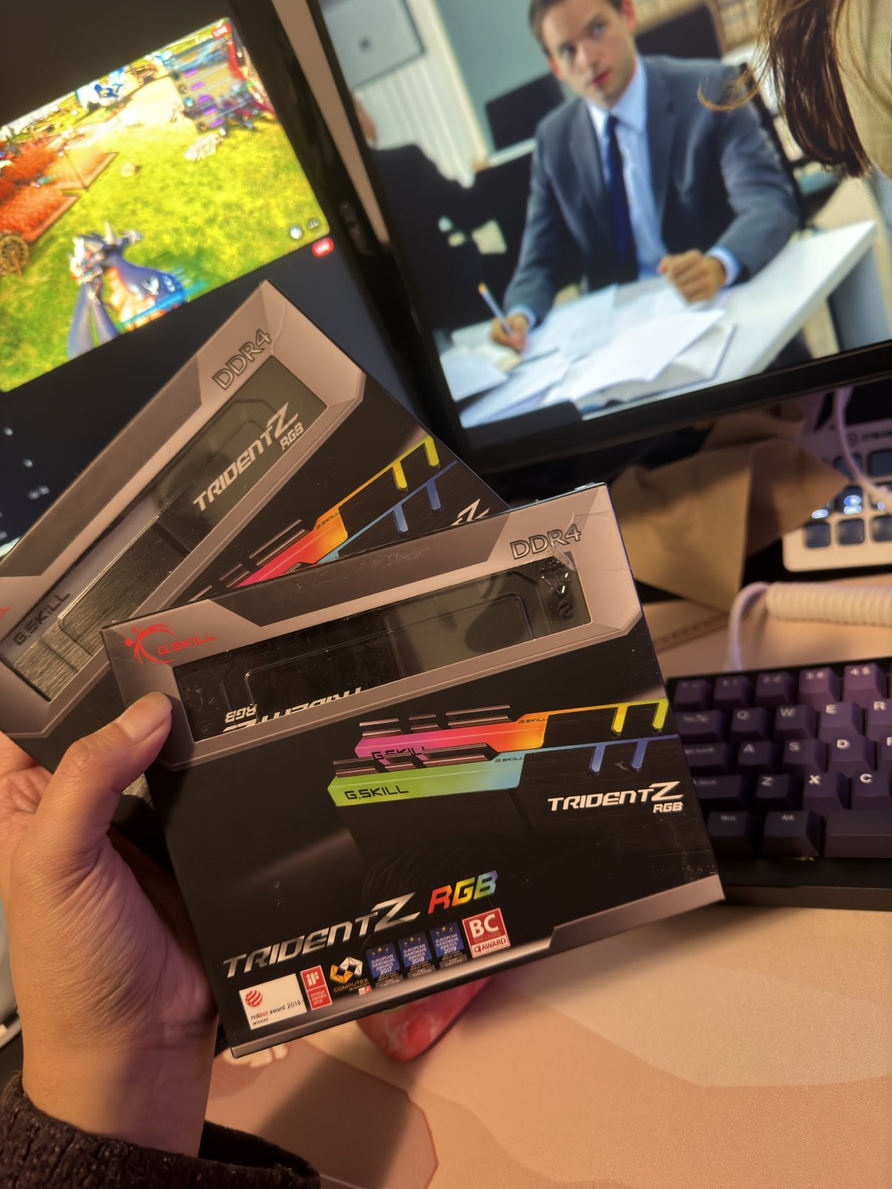 TridentZ 32gb(4x8) RAM