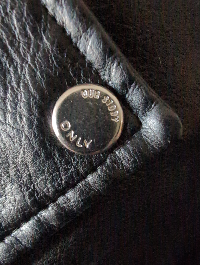 Only brand faux leather jacket, size 34 - photo 3