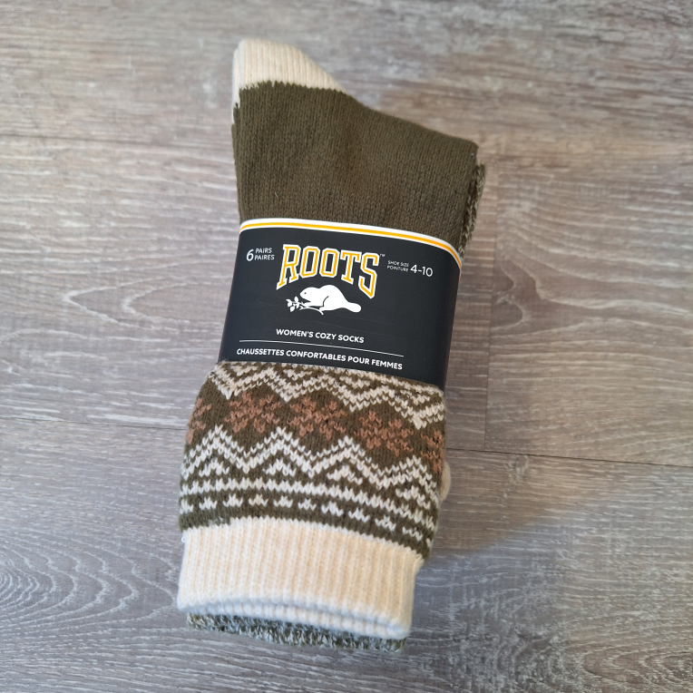 Roots cozy socks 6pairs thumbnail
