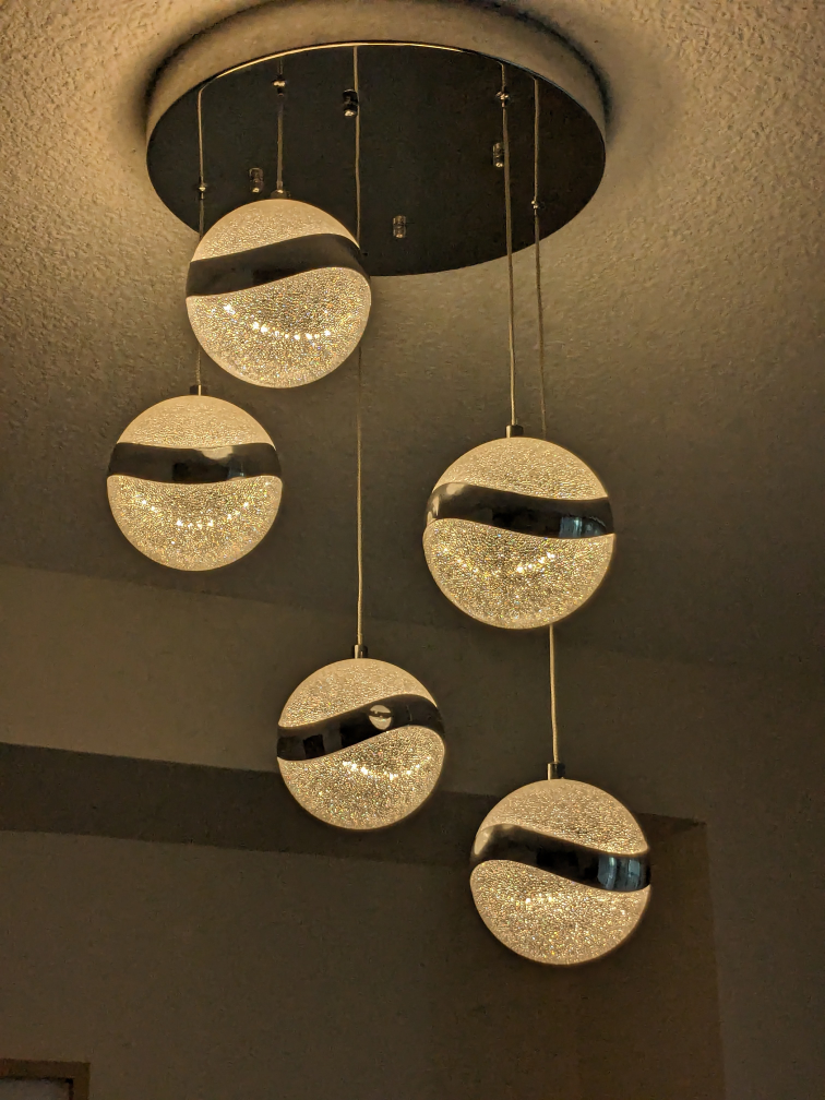 Indoor light (Pendant -Chrome)