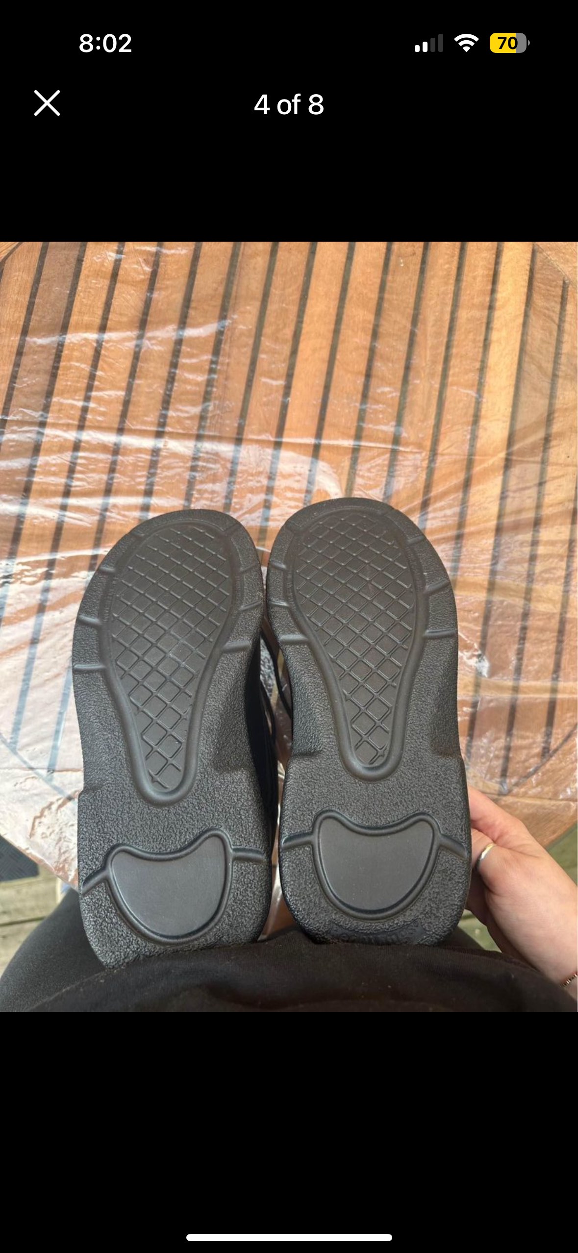 New Steel Toe Shoes Size 8.5 EEE image indicator(5)