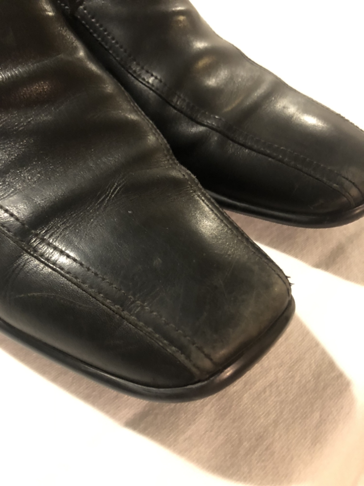 Prada Men’s Black Leather Loafers - photo 4