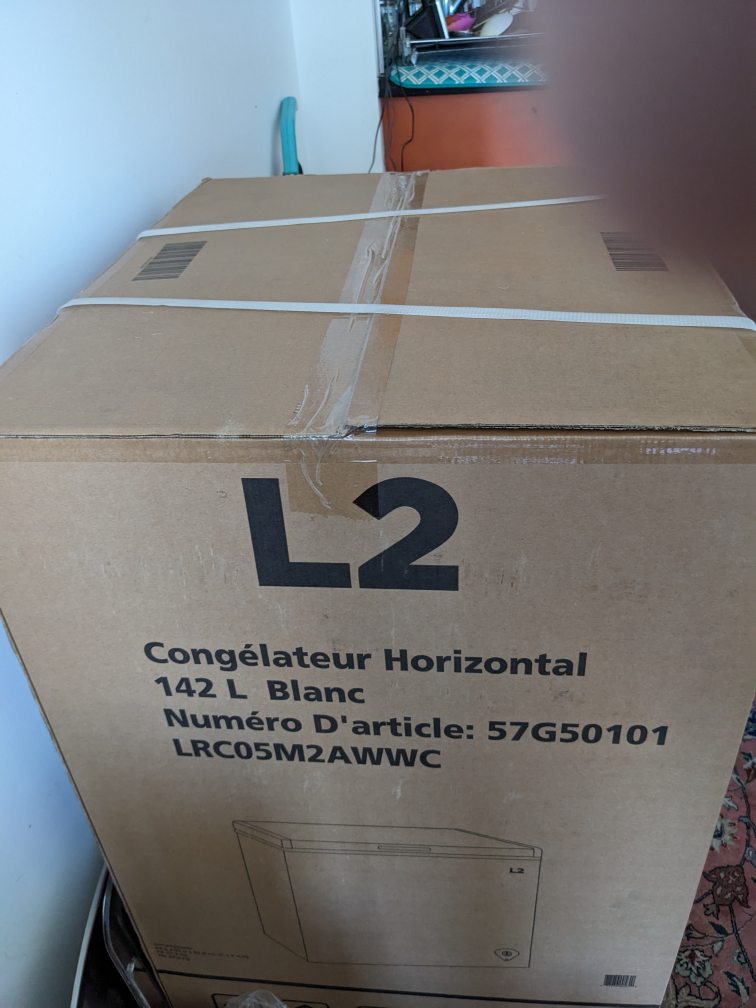 Brand New In Box L2 White Chest Freezer (5 cu. ft.) LRC05M2AWWC image indicator(3)