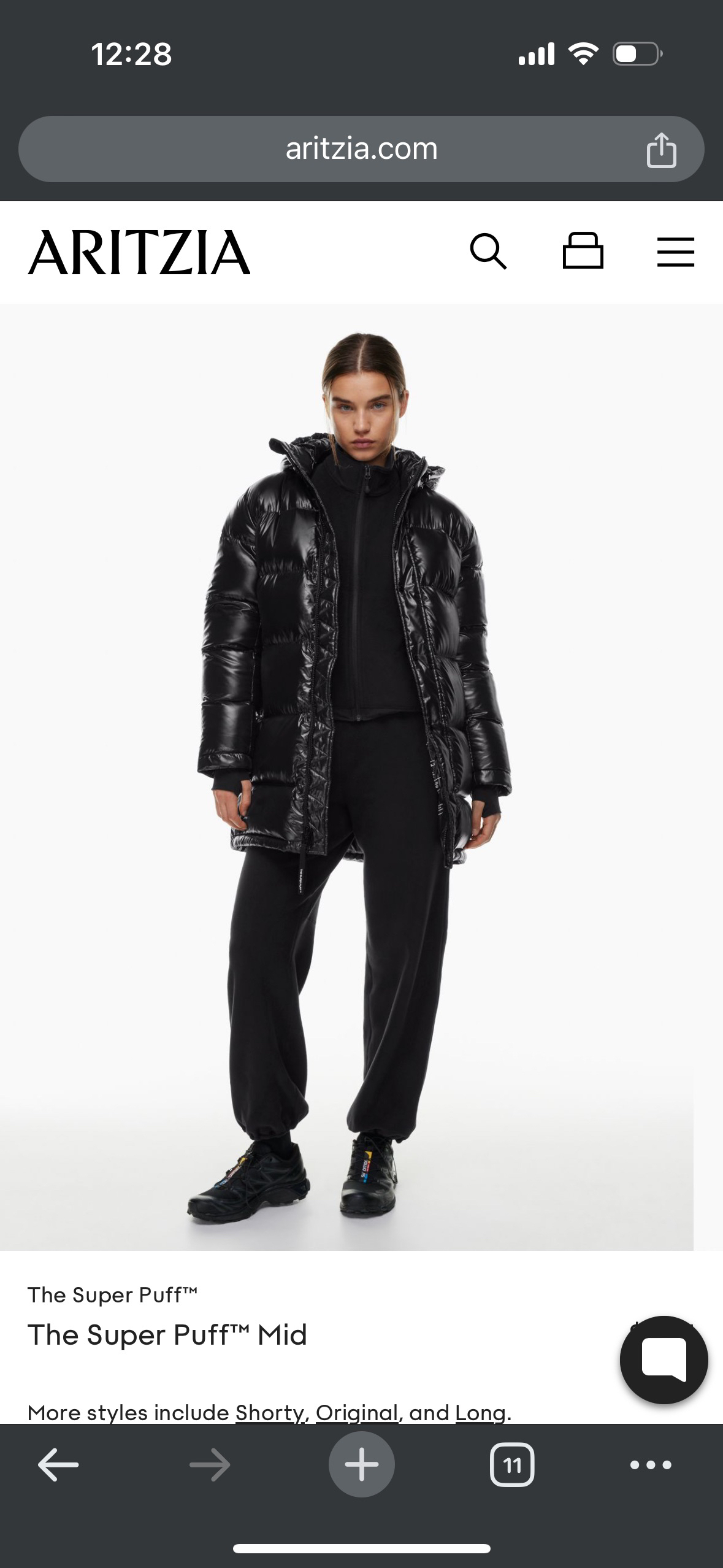 Aritzia Super Puff (size small) image indicator(4)