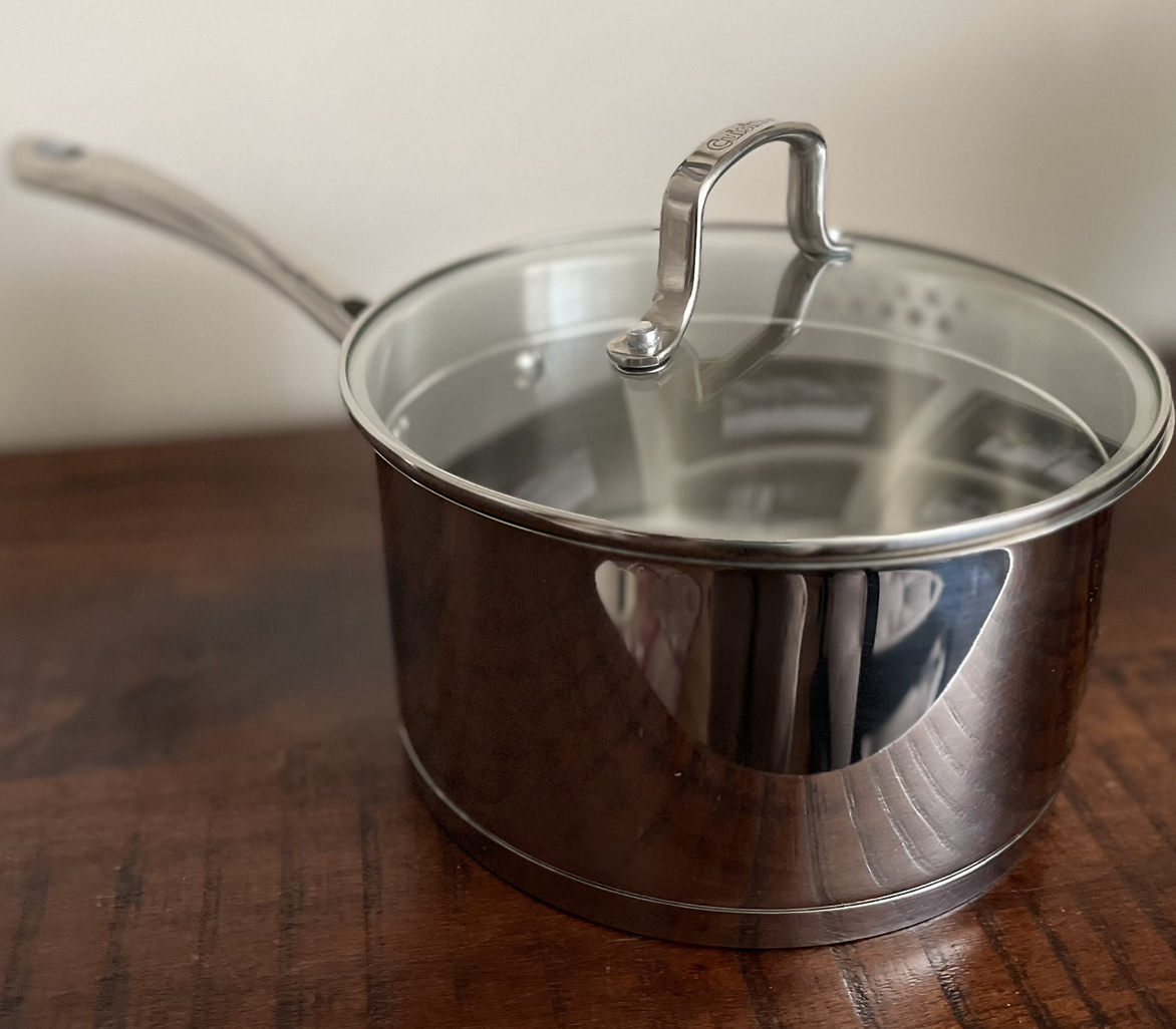 Cuisinart 3 L Saucepan with Strainer Lid - photo 2