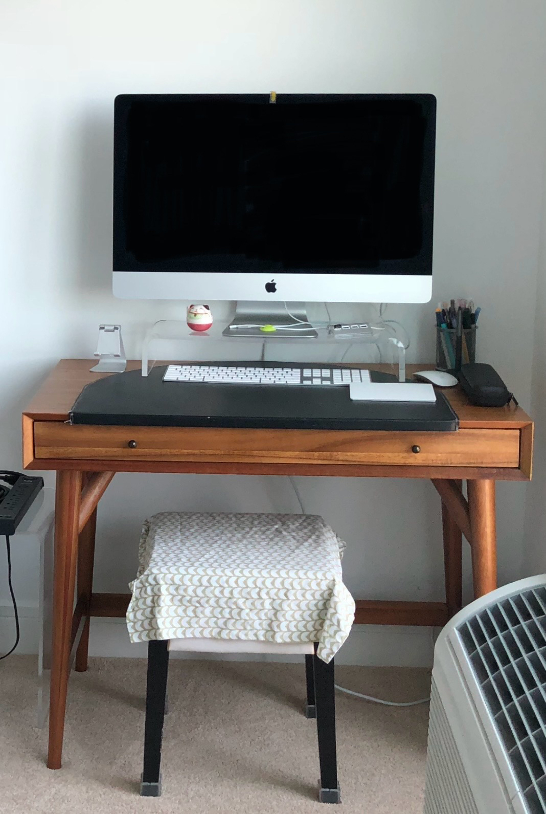 west elm - Mid-Century Mini Desk (36") -Used but Like New - photo 2