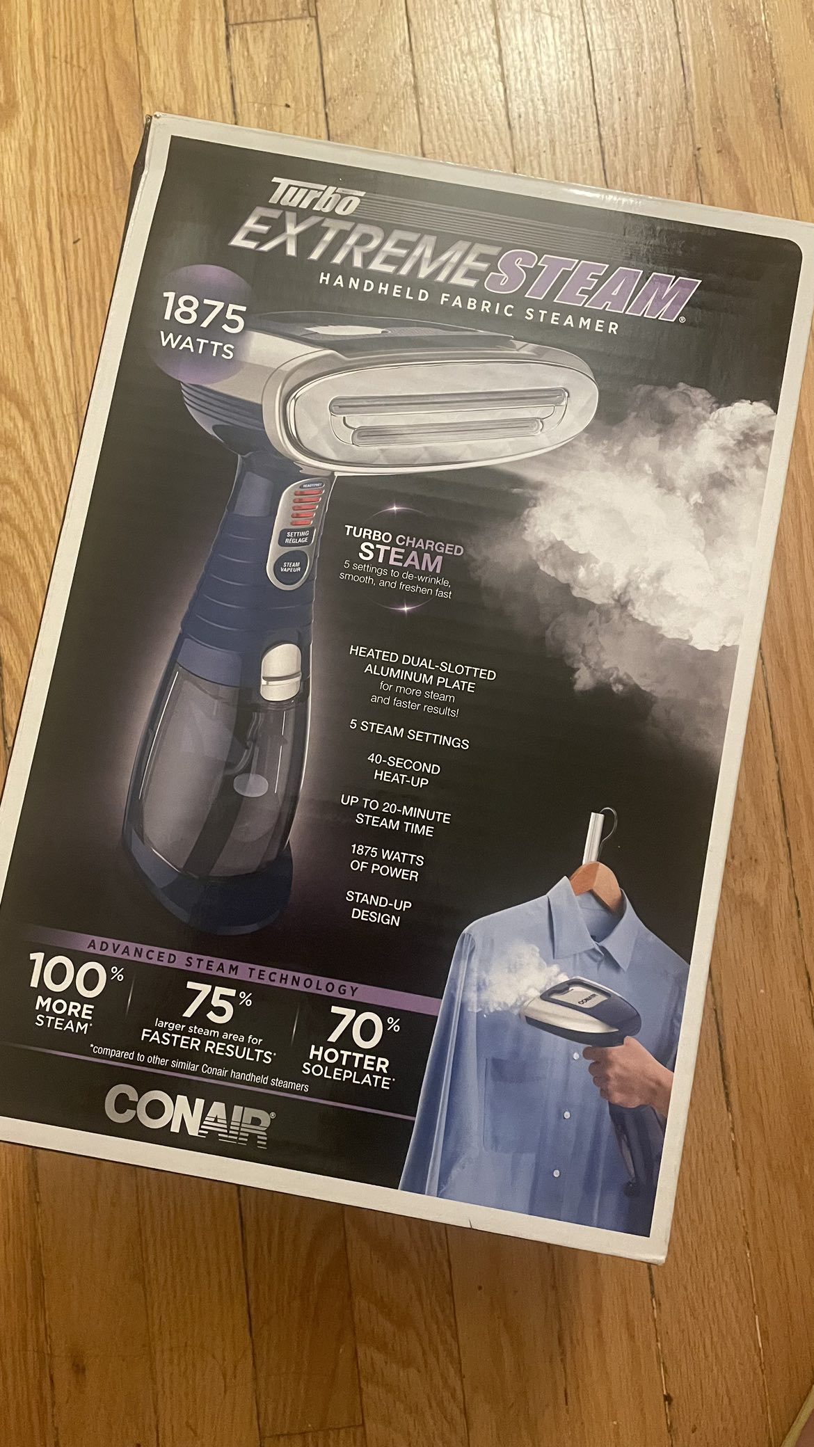 HANDHELD FABRIC STEAMER - photo 3