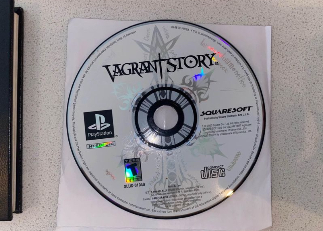 PS1 Games Vagrant Story Lunar Wild Arms 4 - photo 2