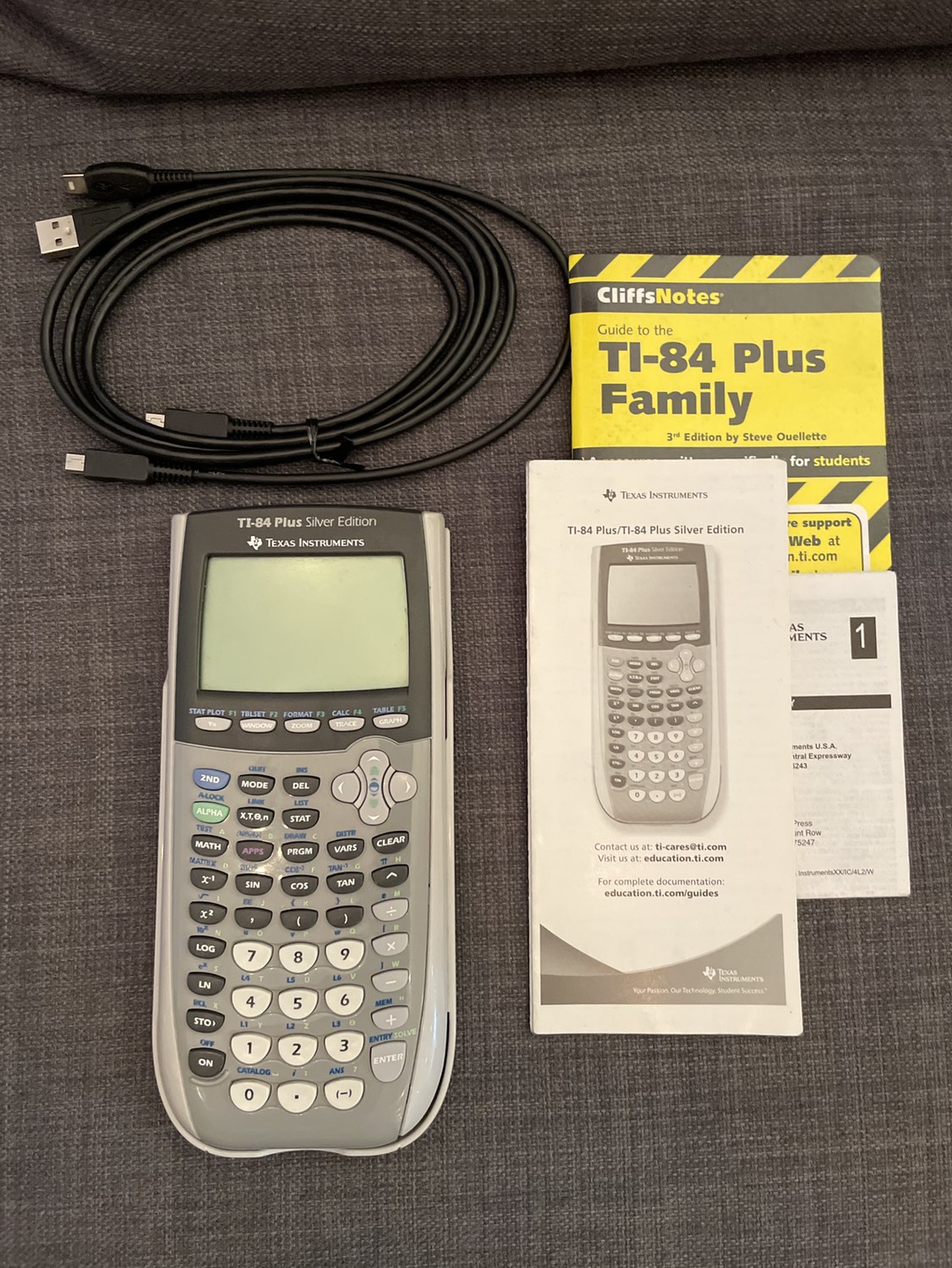 TI-84 Plus Silver Edition Graphing Calculator thumbnail
