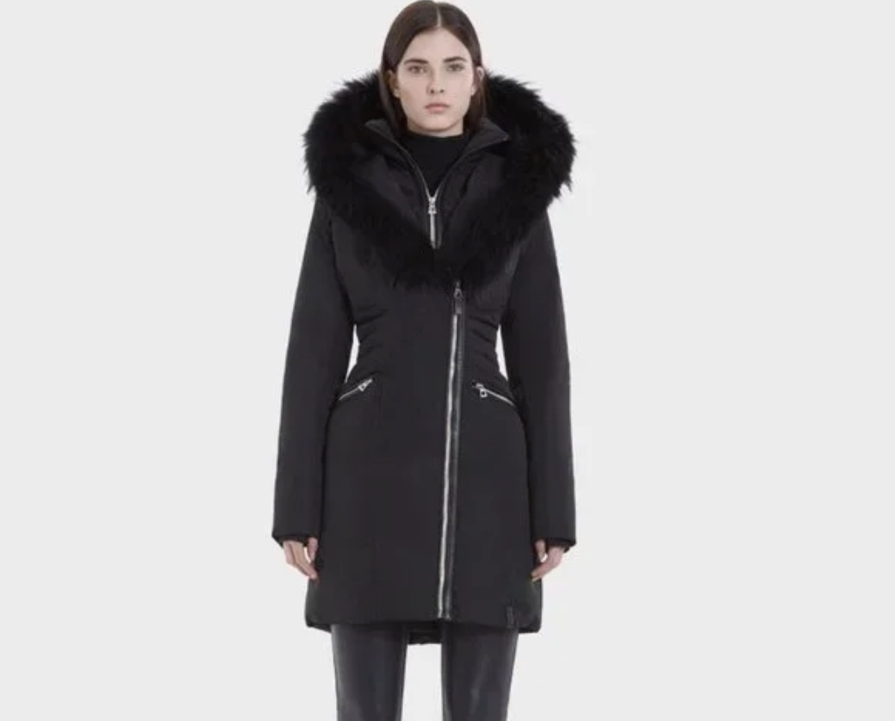 Rudsak MUSE down jacket with fur (XL)