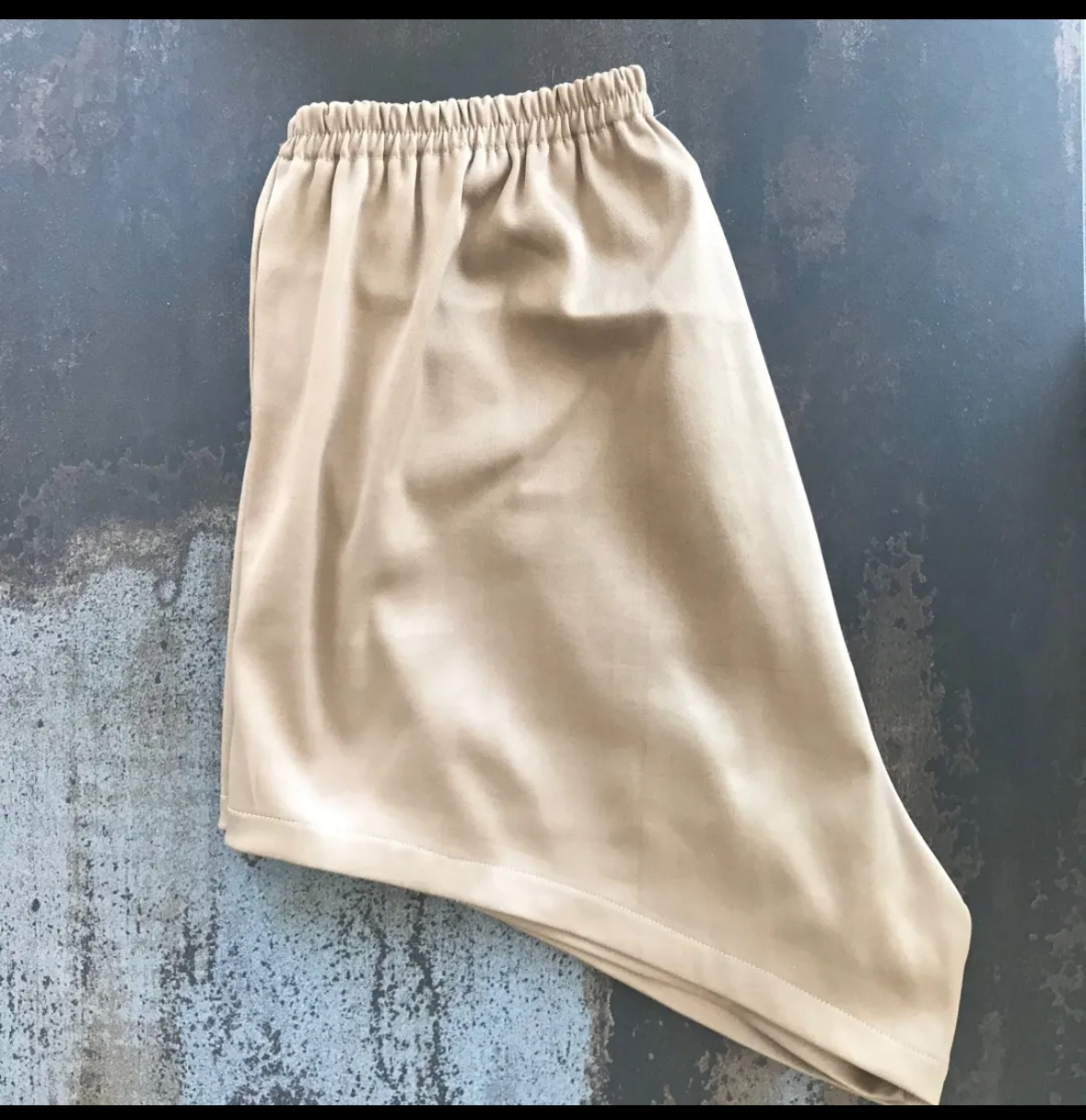 High Waisted Gold-ish Shorts - Medium maybe image indicator(3)