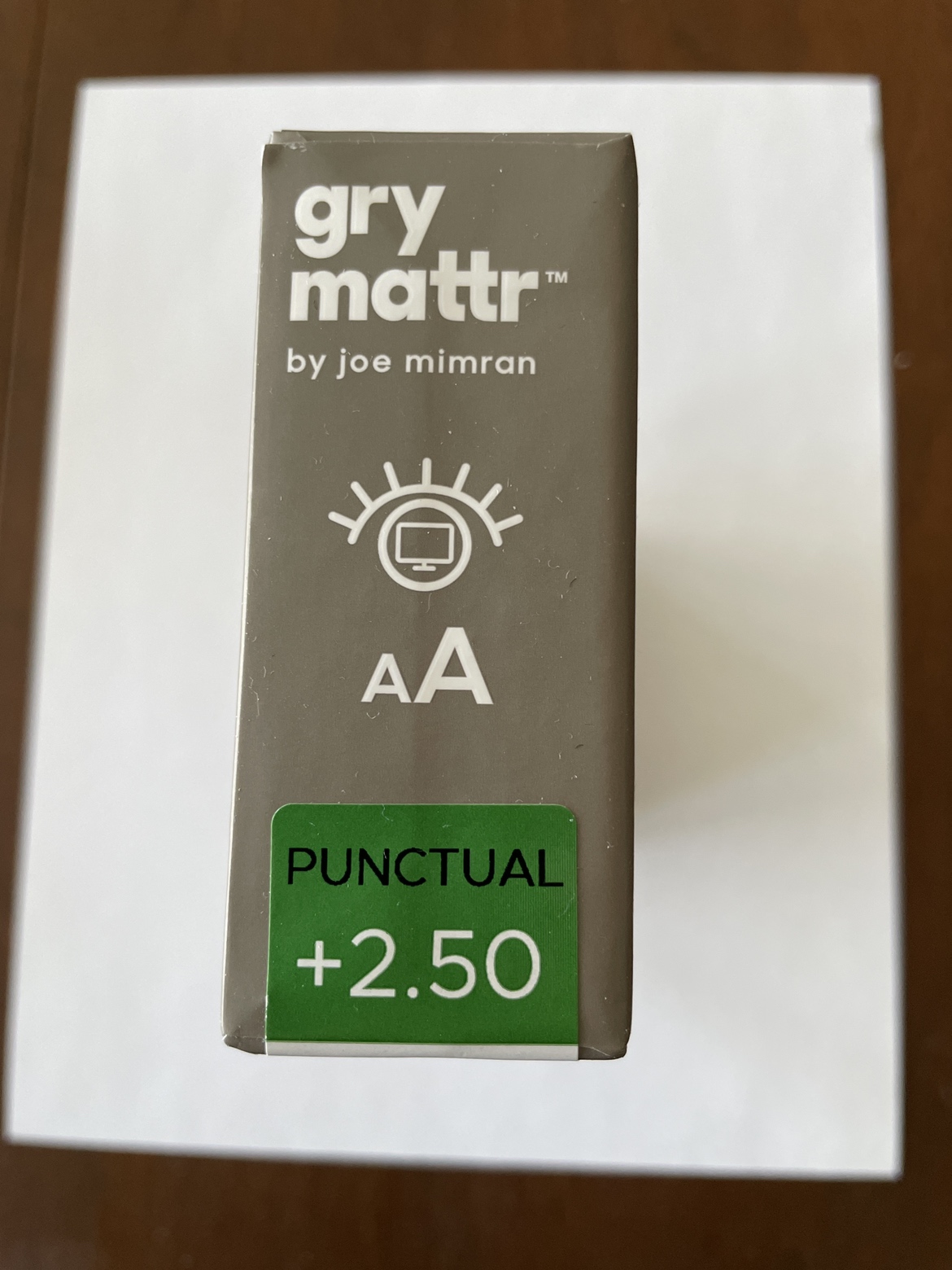 Gry Mattr “Punctual” +2.50 Blue Light Glasses