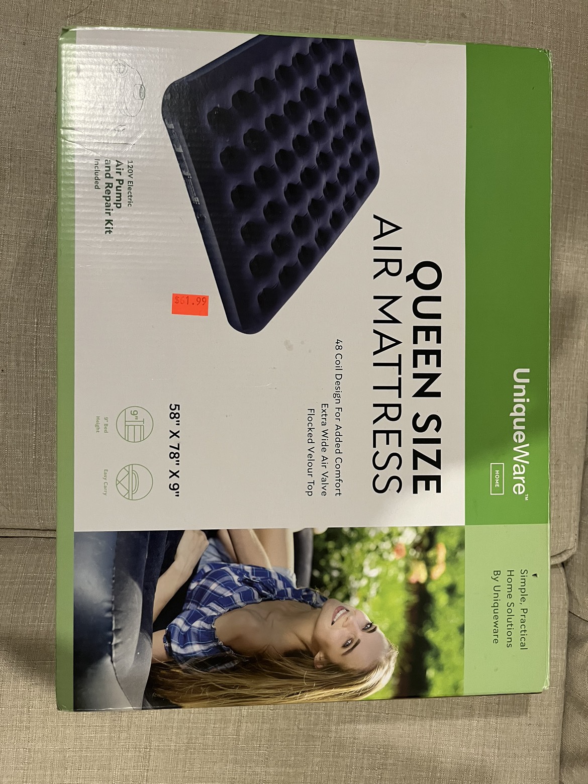 Full size air mattress